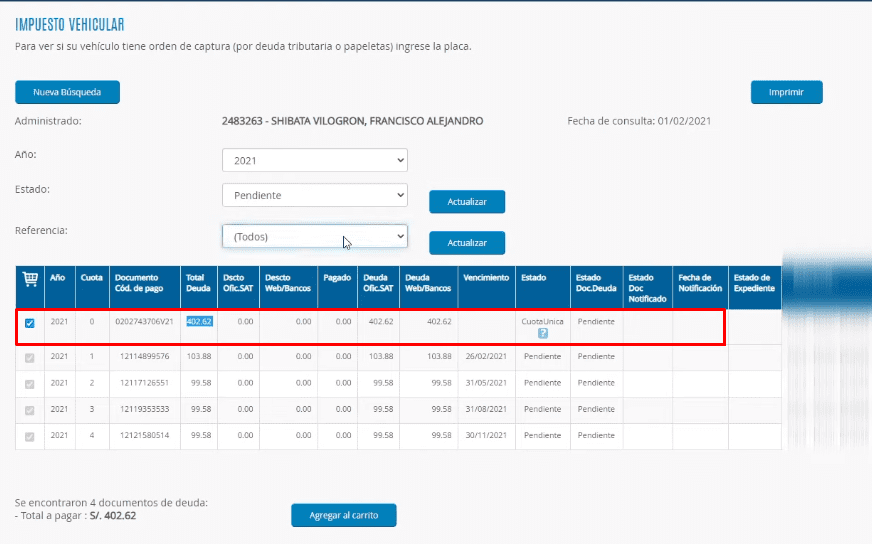 Sat Impuesto Vehicular La Gu A Completa