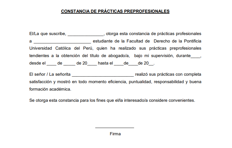 CONSTANCIA DE PRÁCTICAS PREPROFESIONALES
