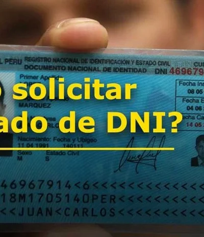 duplicado de tu DNI por pérdida