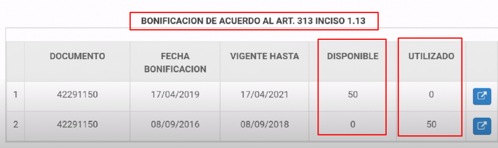 bonificación de 50 puntos dados por el mtc